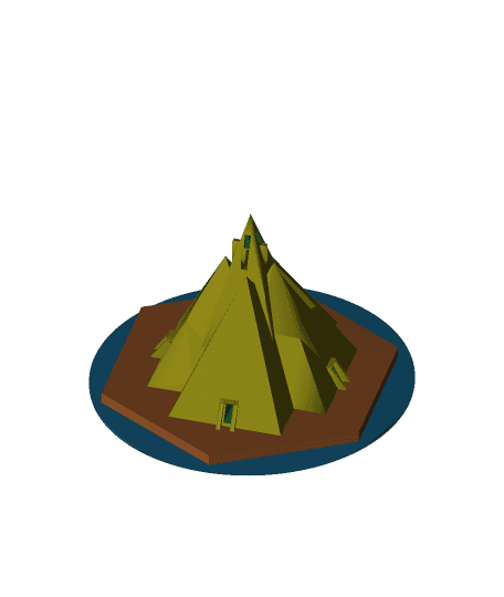 Piramide New Age.3mf 3d model