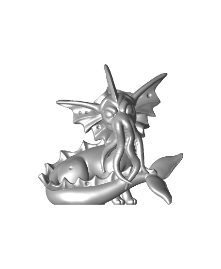 Vaporeon Halloween - Pokemon - Fan Art 3d model