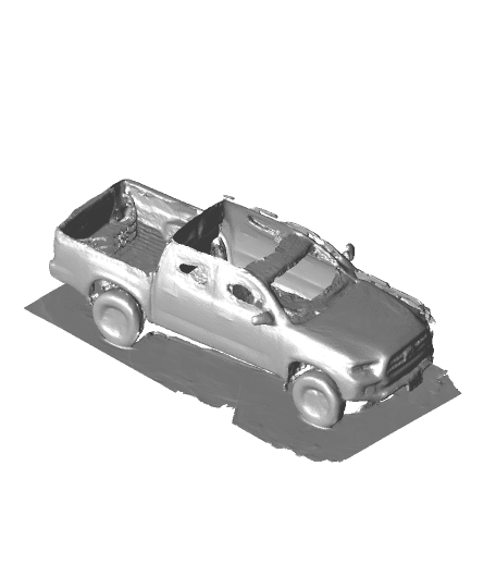 toyota-tacoma.stl by znuggz full viewable 3d model