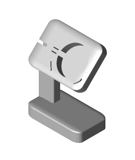 Samsung Watch Stand With Cable Retaining Nubs 3d model