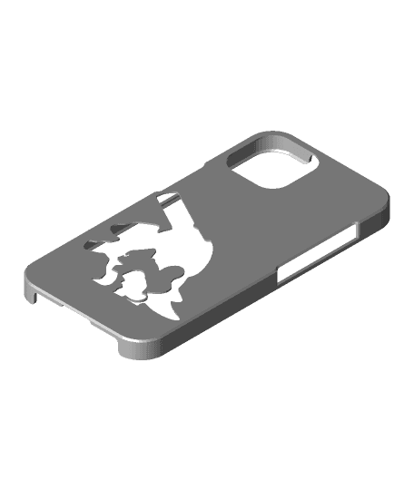 Iphone 14 Squirtle evo case by yurokos full viewable 3d model