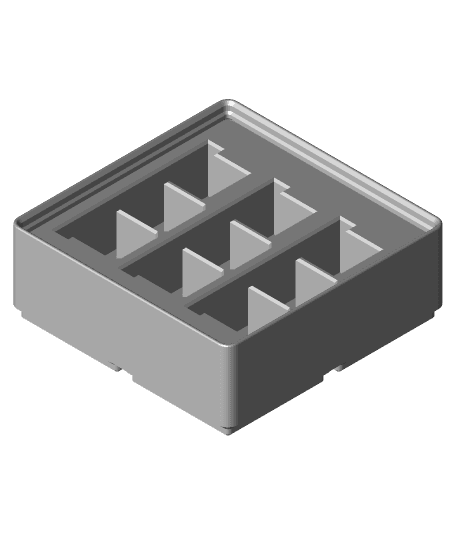 Gridfinity - Raspberry Pi 4 (x3) holder + Fusion File 3d model