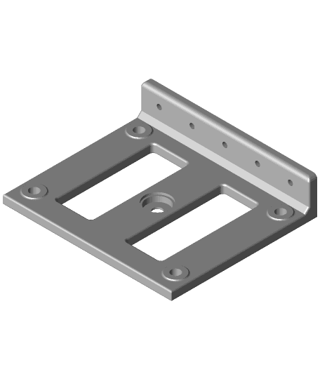 TA1LSX-Butterfly Capacitor End_Plates_FixedHoles_Windowed_Bearing.stl 3d model