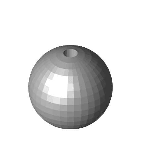 Speaker Ball Mount 3d model