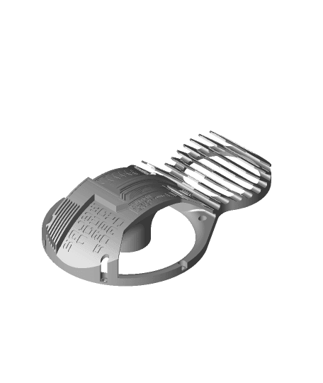 #3DPNSpeakerCover Galactic Space Corps 3d model