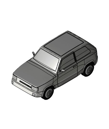 Fiat Panda 2021.step 3d model