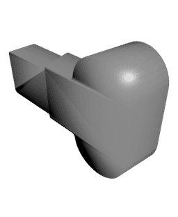 Squarebody Chevy Truck Cup Holder 3d model