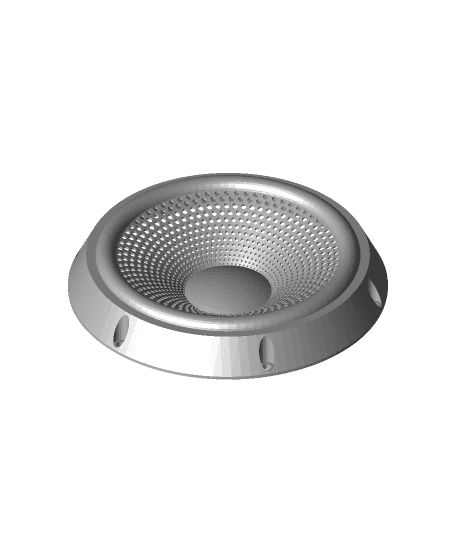 Speaker Cone Cover - #3DPNSpeakerCover 3d model