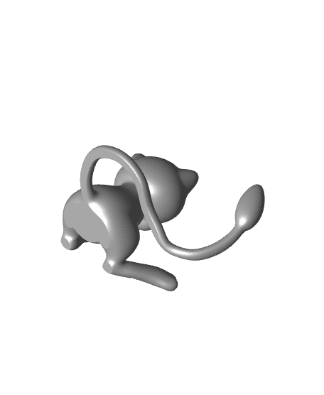 Mew Pokemon - Multipart 3d model