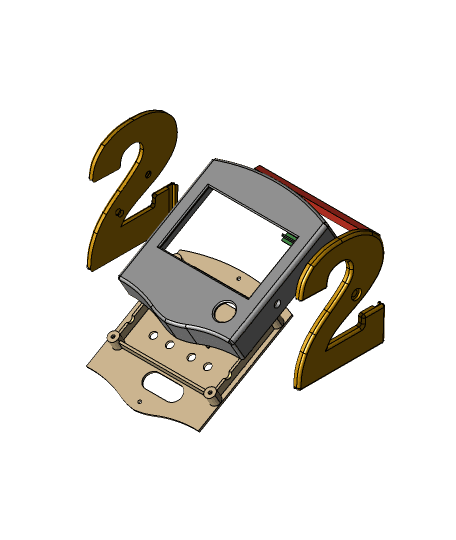 2020_Ender-3_Pro_LCD_Case 3d model