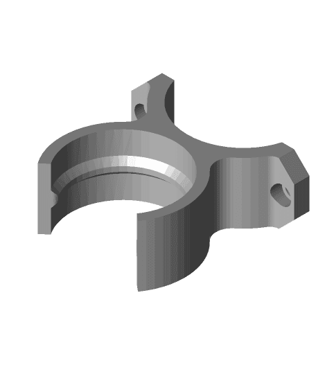 Dyson Tube Attachment with nuts 3d model