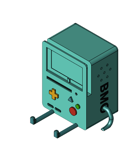BMO Nintendo Switch Stand by TypicalTitan full viewable 3d model