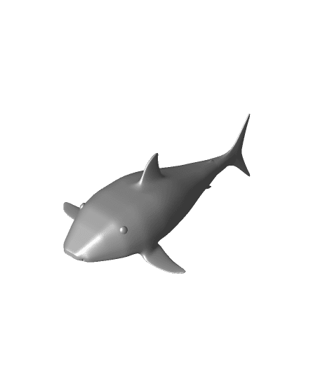 Shark baby 3d model