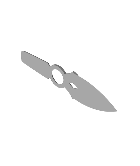 Jett's Knife valorant half 3d model