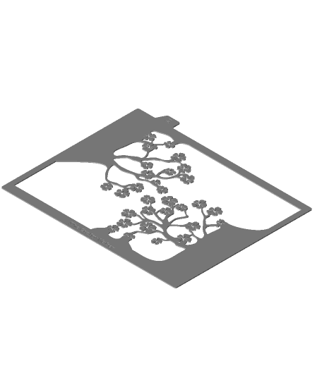 Sakura Shadow Box (A) 🌸 3d model