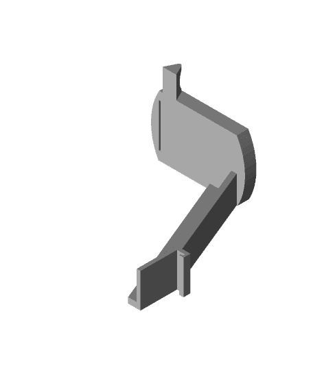 Ender 3, V2, Pro Side Mount Clip-On Tool Holder 3d model