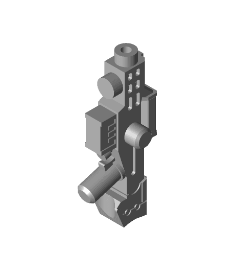 LEGO-Compatible Nerf Longshot 3d model