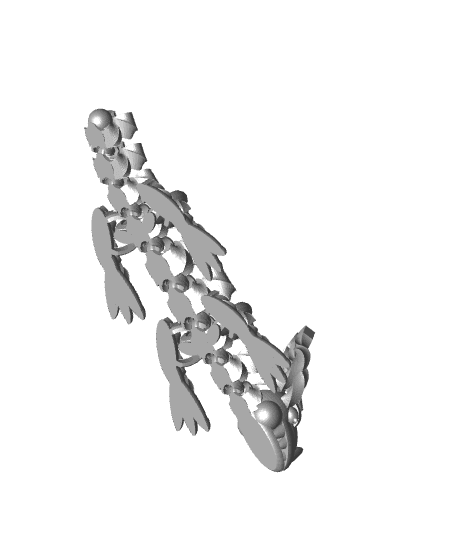 Shakaworld3D Twisted Rook Dragon 3d model