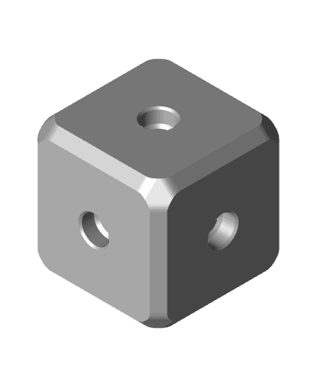 Force Field Puzzle 3x3 Solid Cube 3d model