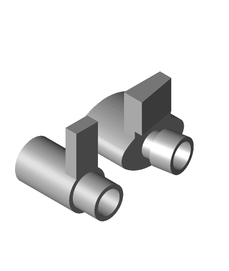 1/10 Scale RC Car Exhaust Tips 3d model