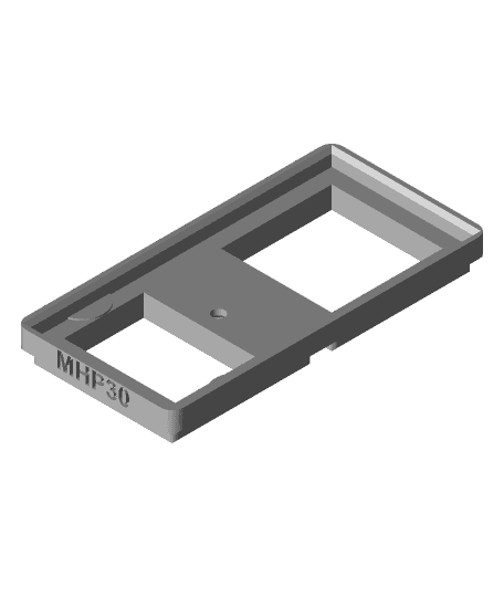 Gridfinity MHP30 Base 2x1 3d model