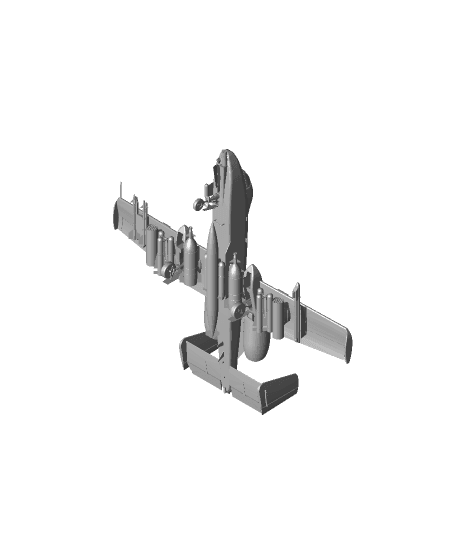 A-10_warthog.STL 3d model