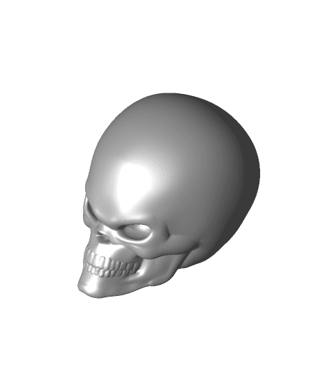 Martian Skull by thecreatorx3d full viewable 3d model