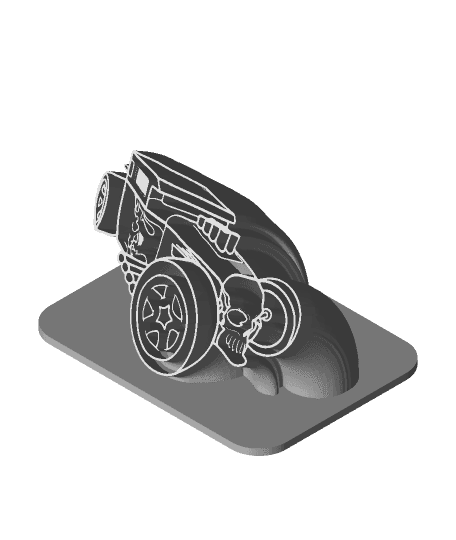 hotwheels  by liggett1 full viewable 3d model