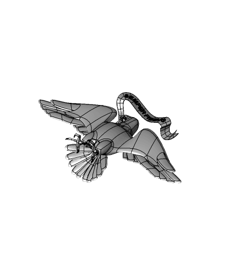 mc_emblem-eagle-.stp 3d model