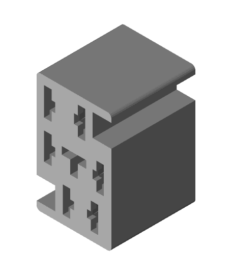 connector housing window regulator vw by PatrickML full viewable 3d model