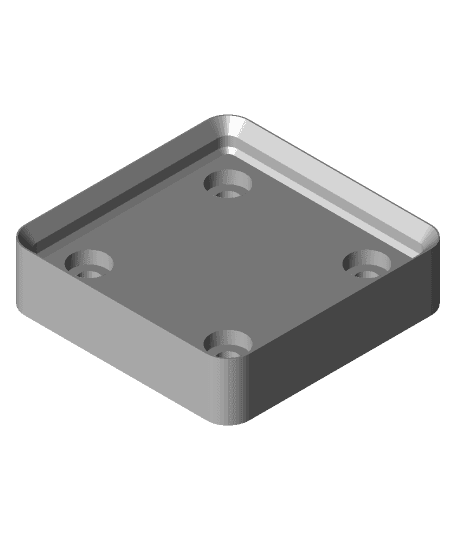 Weighted Baseplate 1x1 (super cute).stl 3d model
