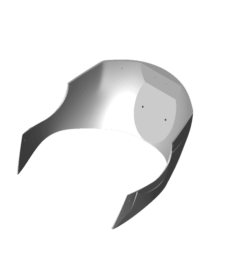 Iron Man Helmet, Articulated, Wearable Dome_04.stl 3d model
