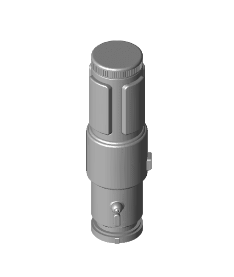 Yoda's Replaceable Blade Lightsaber by 3dprintingworld full viewable 3d model