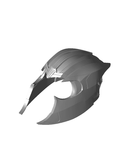 Thanos Helmet (Infinity War) 3d model