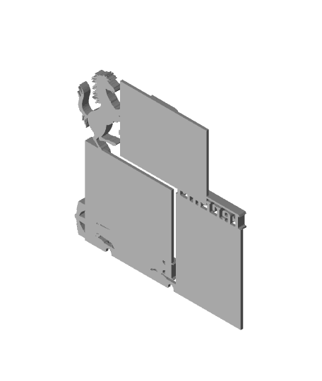 4x6 frame FERRARI #ThangsFrameContest 3d model