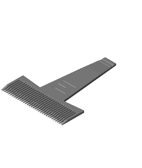 Elegoo Resin Comb 3d model