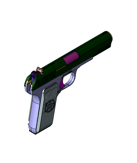Russian GUN 3d model