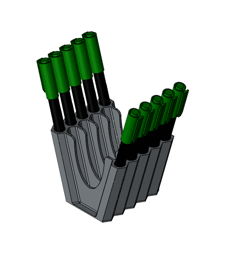 Pen Holder V4. by pxor full viewable 3d model
