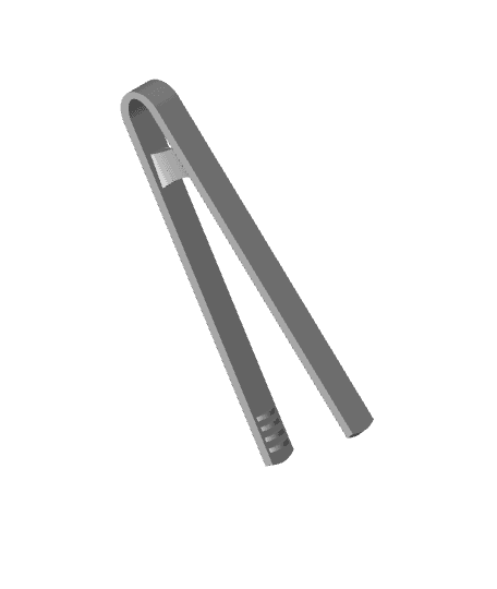 3D Designed Cooking Tongs. by Robo3DDesiGn  full viewable 3d model
