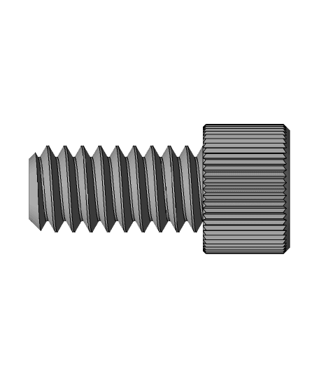 Screw Part (lateral) 3d model