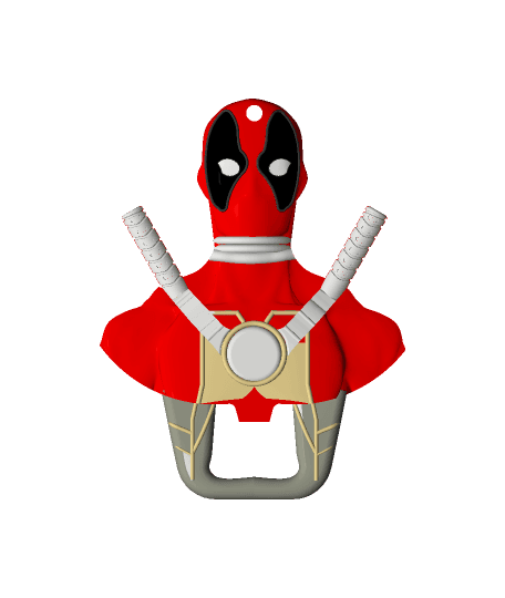 Deadpool opener  by Roboninja full viewable 3d model