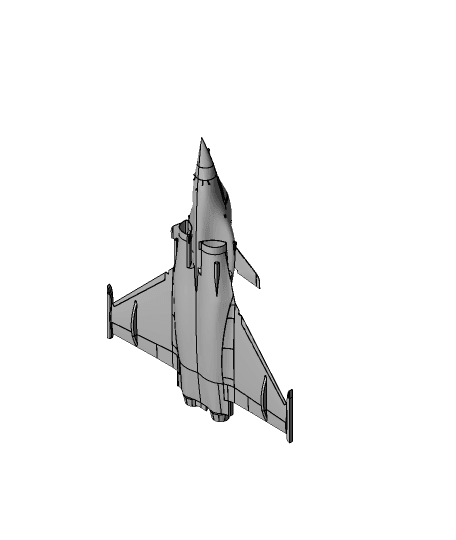 RAFALE AIRCRAFT.STEP 3d model
