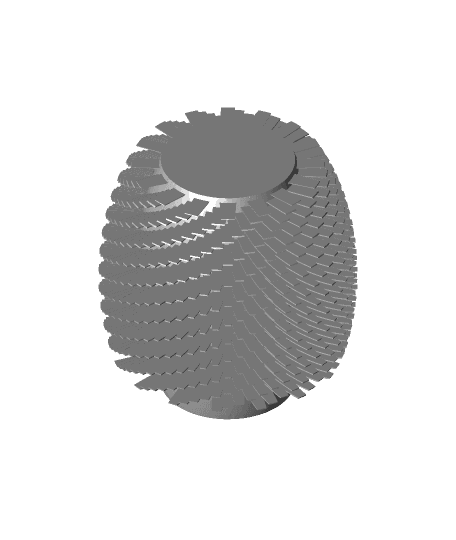 Loopy Vase by 3dprintbunny full viewable 3d model