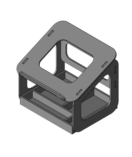 Laptop stand.step 3d model