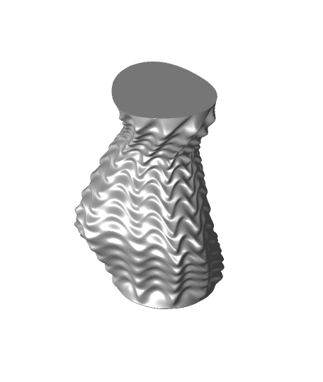 Abstract Vase (Vase No. 10) 3d model