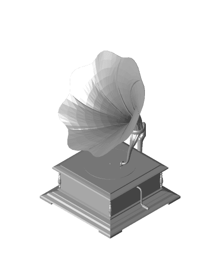 Phonograph 3d model