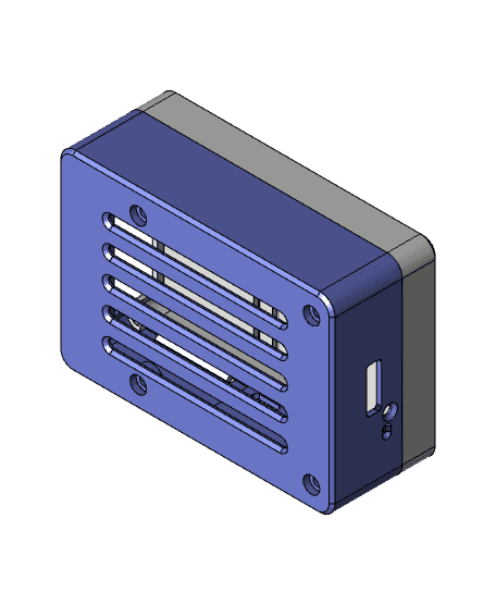 Pi 5 Case v20 + Pimoroni NVMe base 3d model