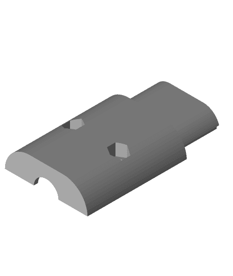 PH-163 Connector (HP Oval)  3d model