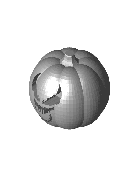 venom pumpkin .stl 3d model