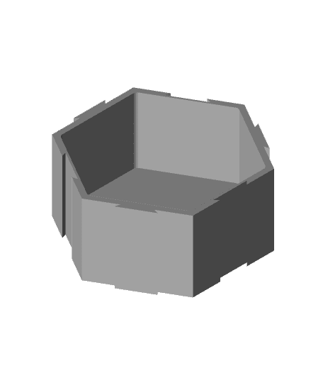 Hex Storage For Everywhere! 3d model